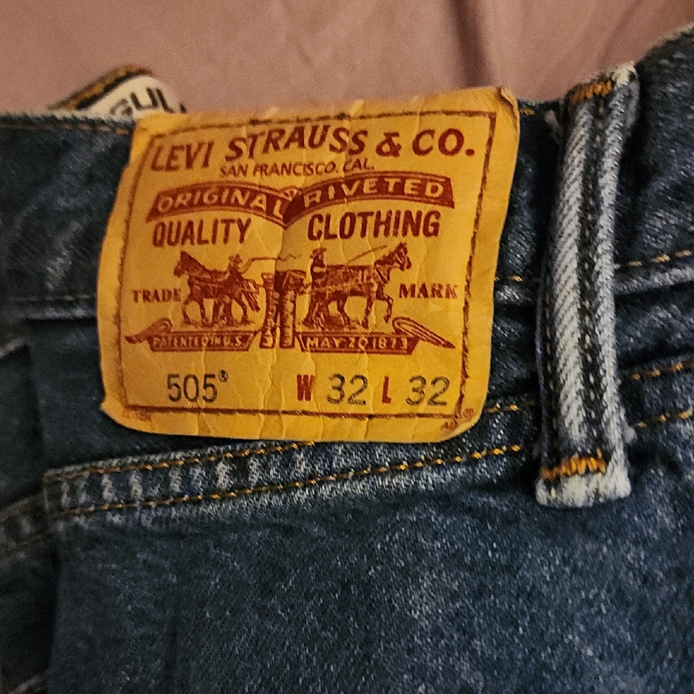 Levi's Classic Straight Blue Jeans